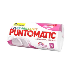 Таблетки-порошок для стирки цветного белья PUNTOMATIC Colores Vivos, 8 шт